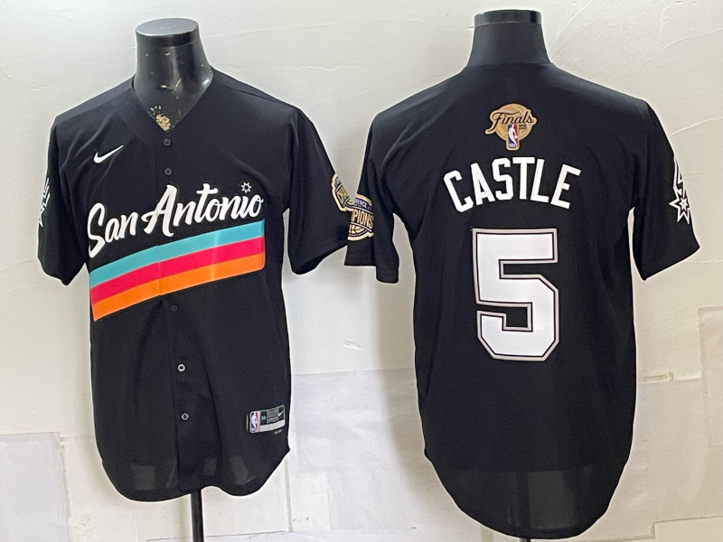 Men Phoenix Suns #5 Castle black Nike 2026 NBA Jersey 0716001->phoenix suns->NBA Jersey